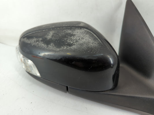 Volvo V40 Passenger Right Side View Manual Door Mirror Black