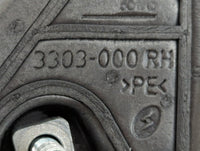 Volvo V40 Passenger Right Side View Manual Door Mirror Black - Oemusedautoparts1.com