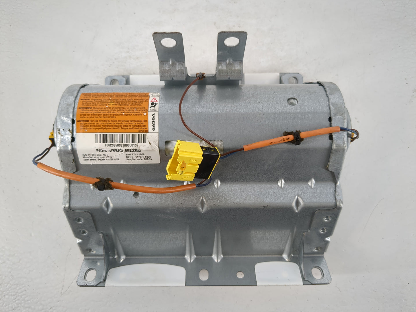 Volvo V40 Passenger Curtain Air Bag Oem - Oemusedautoparts1.com