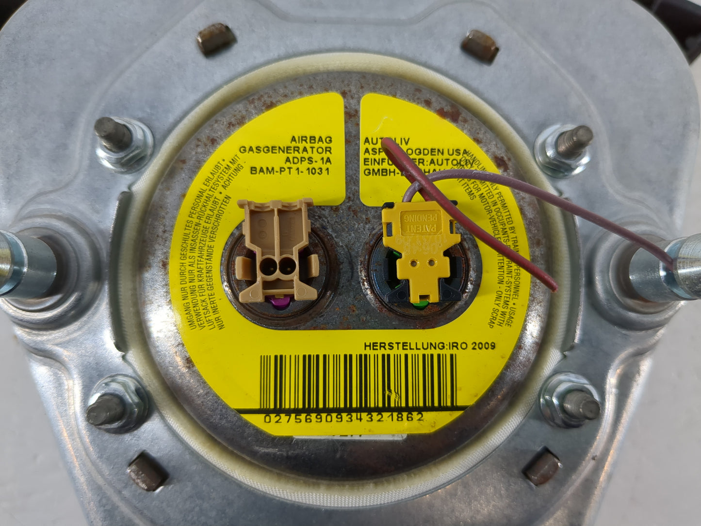 Volvo V40 Passenger Curtain Air Bag Oem - Oemusedautoparts1.com