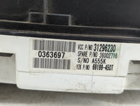 2008 Volvo V50 Instrument Cluster Speedometer Gauges P/N:31296230 30765312, 31254777 Fits Fits 2009 2010 OEM Used Auto Parts