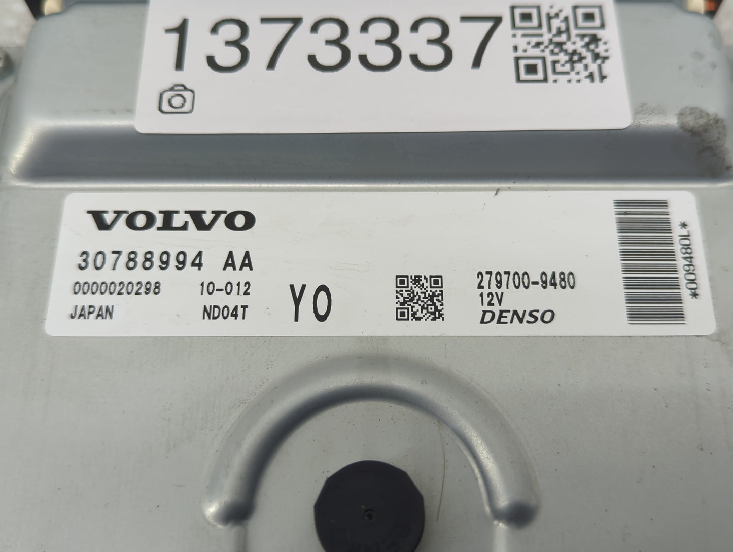 2010 Volvo V60 PCM Engine Control Computer ECU ECM PCU OEM P/N:279700-9480 Fits Fits 2008 2009 OEM Used Auto Parts - Oemused