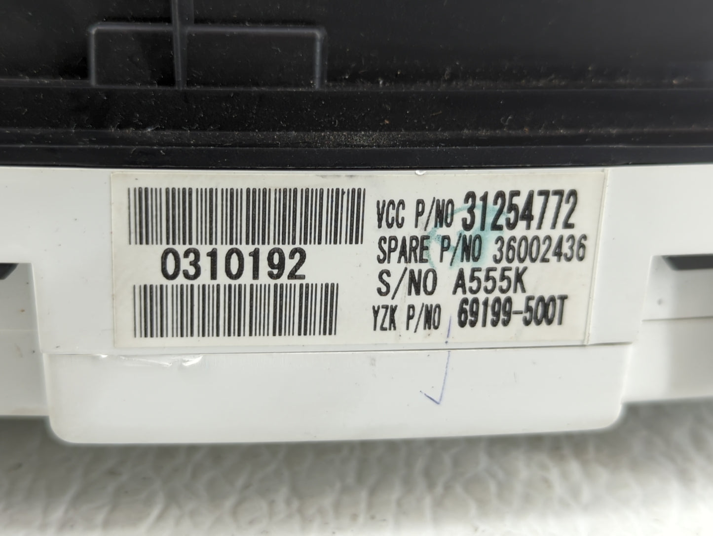 2010 Volvo V70 Instrument Cluster Speedometer Gauges P/N:36002436 31254772 Fits Fits 2008 2009 2011 2012 2013 OEM Used Auto 