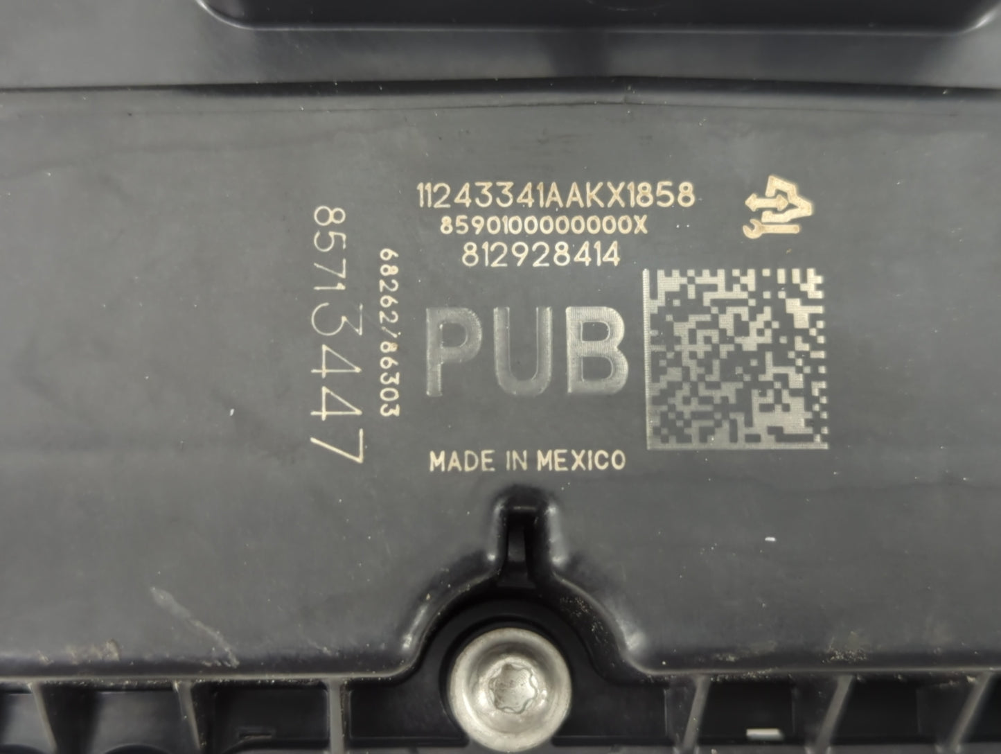 2010-2011 Acura Mdx PCM Engine Control Computer ECU ECM PCU OEM P/N:85713447 Fits Fits 2010 2011 OEM Used Auto Parts - Oemus
