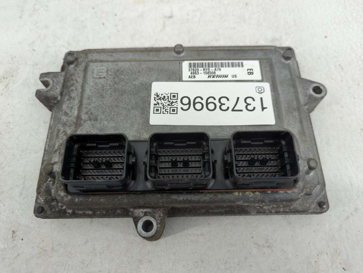 2010-2011 Acura Mdx PCM Engine Control Computer ECU ECM PCU OEM P/N:37820-RYE-A76 Fits Fits 2010 2011 OEM Used Auto Parts - 