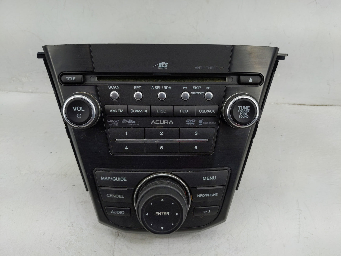 2010-2013 Acura Mdx Radio AM FM Cd Player Receiver Replacement P/N:39101-STX-A620-M1 Fits Fits 2010 2011 2012 2013 OEM Used 