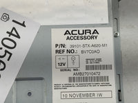 2010-2013 Acura Mdx Radio AM FM Cd Player Receiver Replacement P/N:39101-STX-A620-M1 Fits Fits 2010 2011 2012 2013 OEM Used 