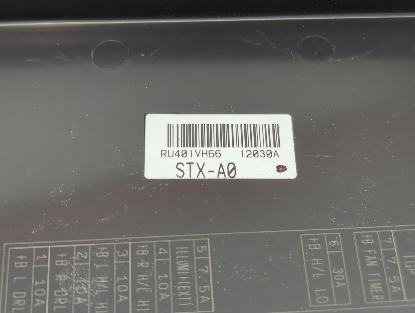 2007-2013 Acura Mdx Fusebox Fuse Box Panel Relay Module P/N:STX-A0 Fits Fits 2007 2008 2009 2010 2011 2012 2013 OEM Used Aut