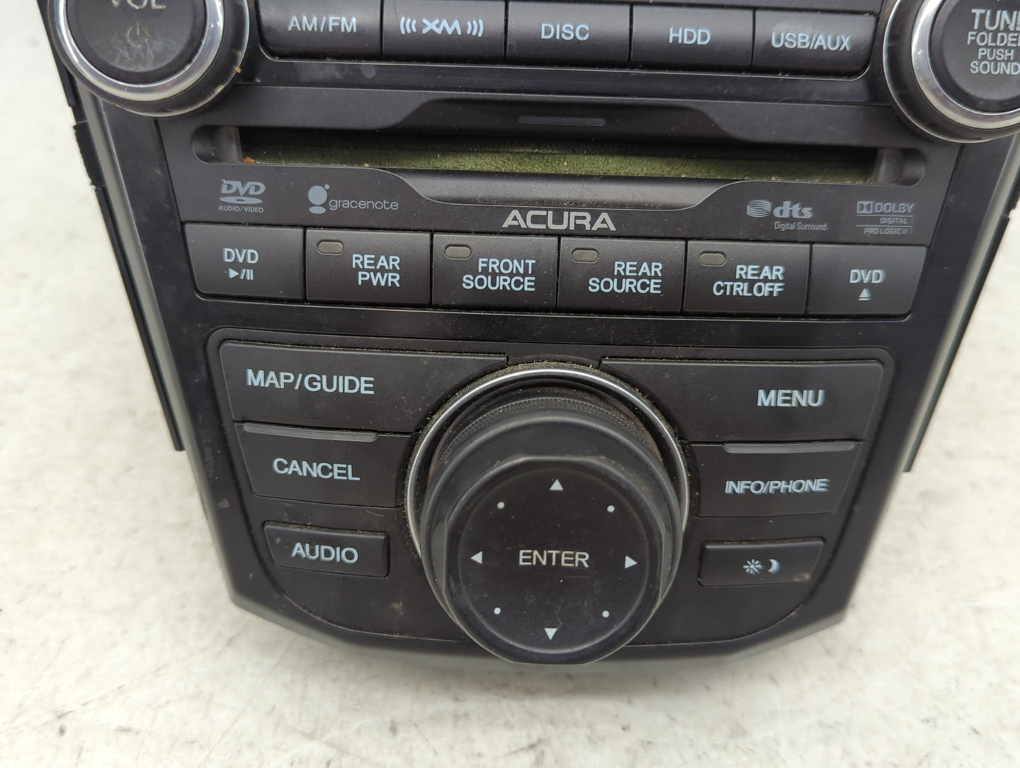 2010-2013 Acura Mdx Radio Control Panel - Oemusedautoparts1.com