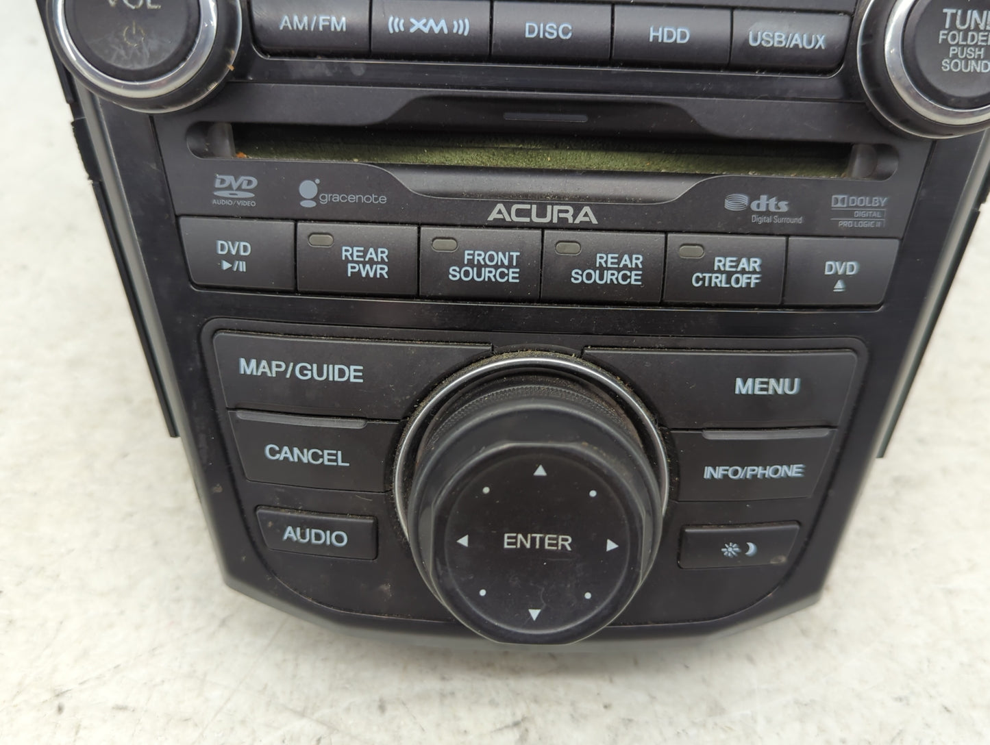 2010-2013 Acura Mdx Radio Control Panel - Oemusedautoparts1.com