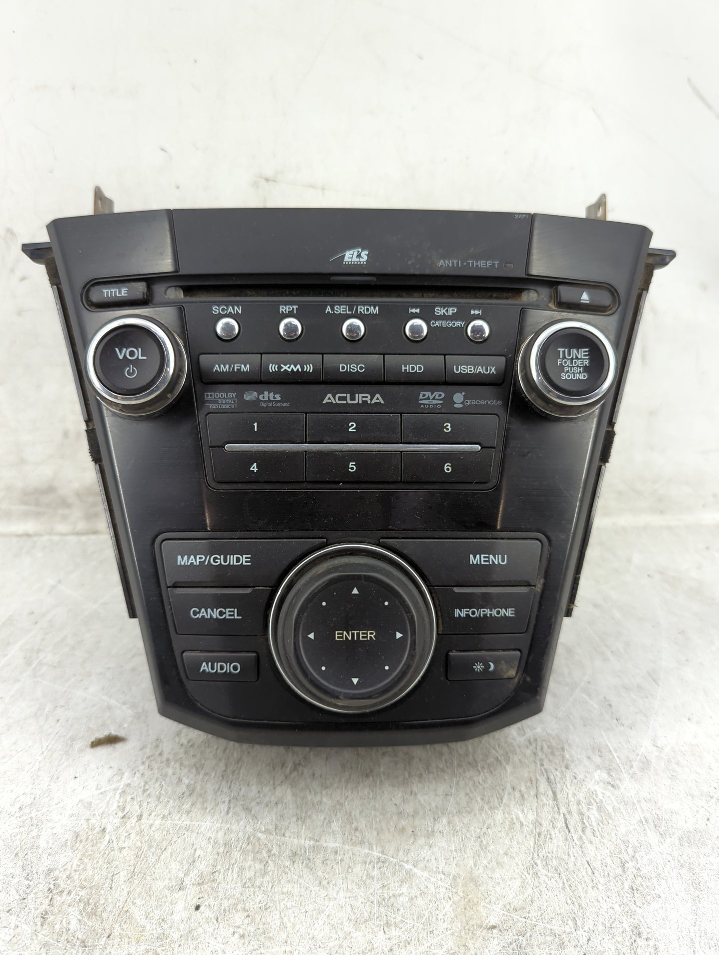 2010-2013 Acura Mdx Radio AM FM Cd Player Receiver Replacement P/N:39101-STX-A620-M1 BV7C0AO Fits Fits 2010 2011 2012 2013 O