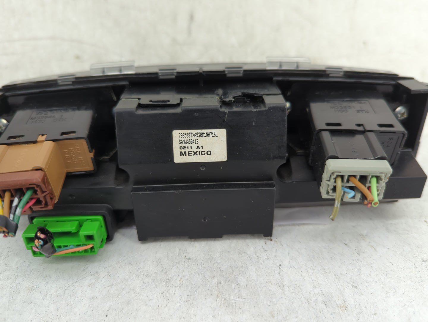 2010-2013 Acura Mdx Climate Control Module Temperature AC/Heater Replacement P/N:79650STXA920M1NH716L SANWA5041B Fits OEM Us