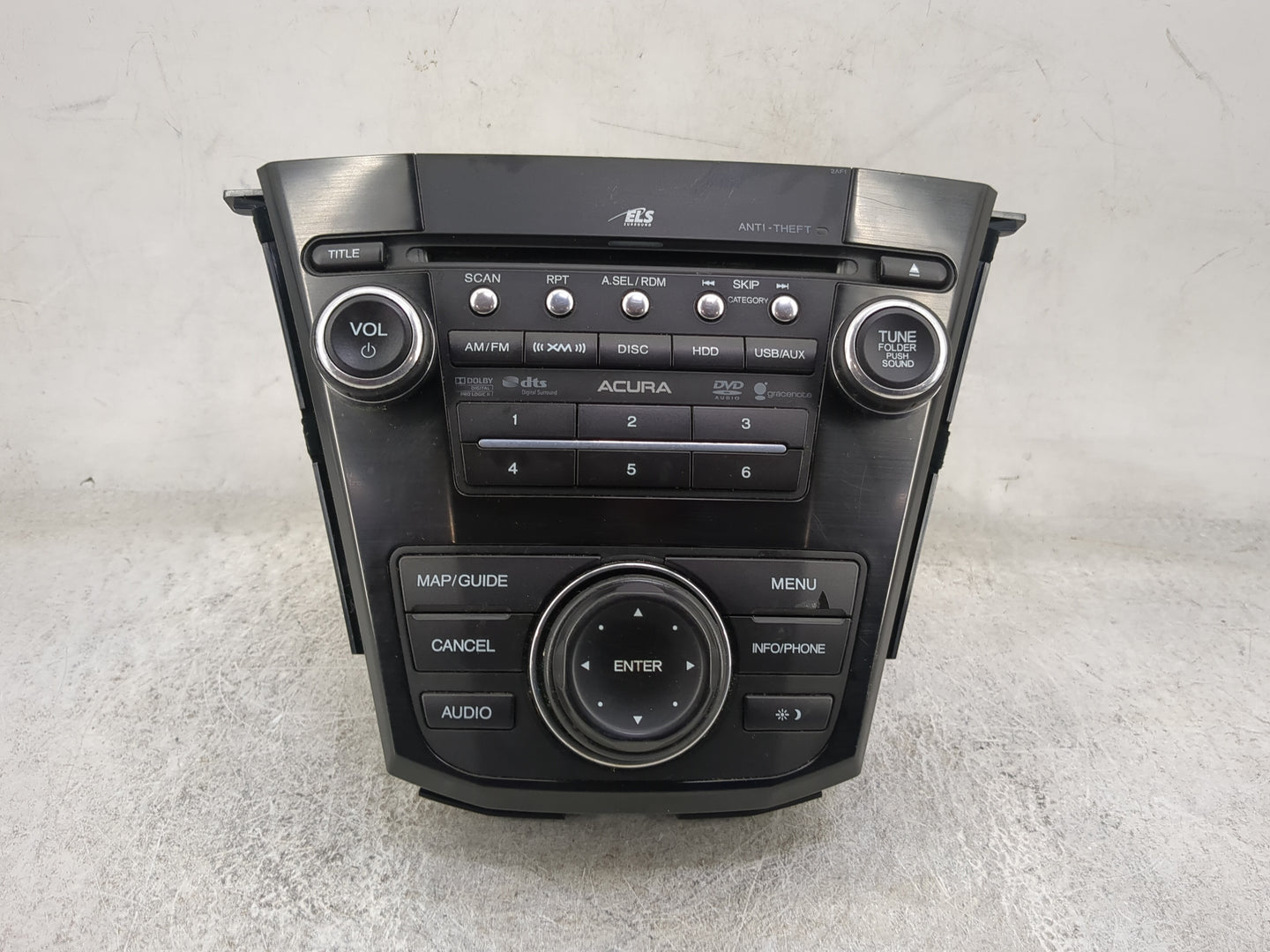 2010-2013 Acura Mdx Radio AM FM Cd Player Receiver Replacement P/N:39101-STX-A620-M1 BV7C0AO Fits Fits 2010 2011 2012 2013 O