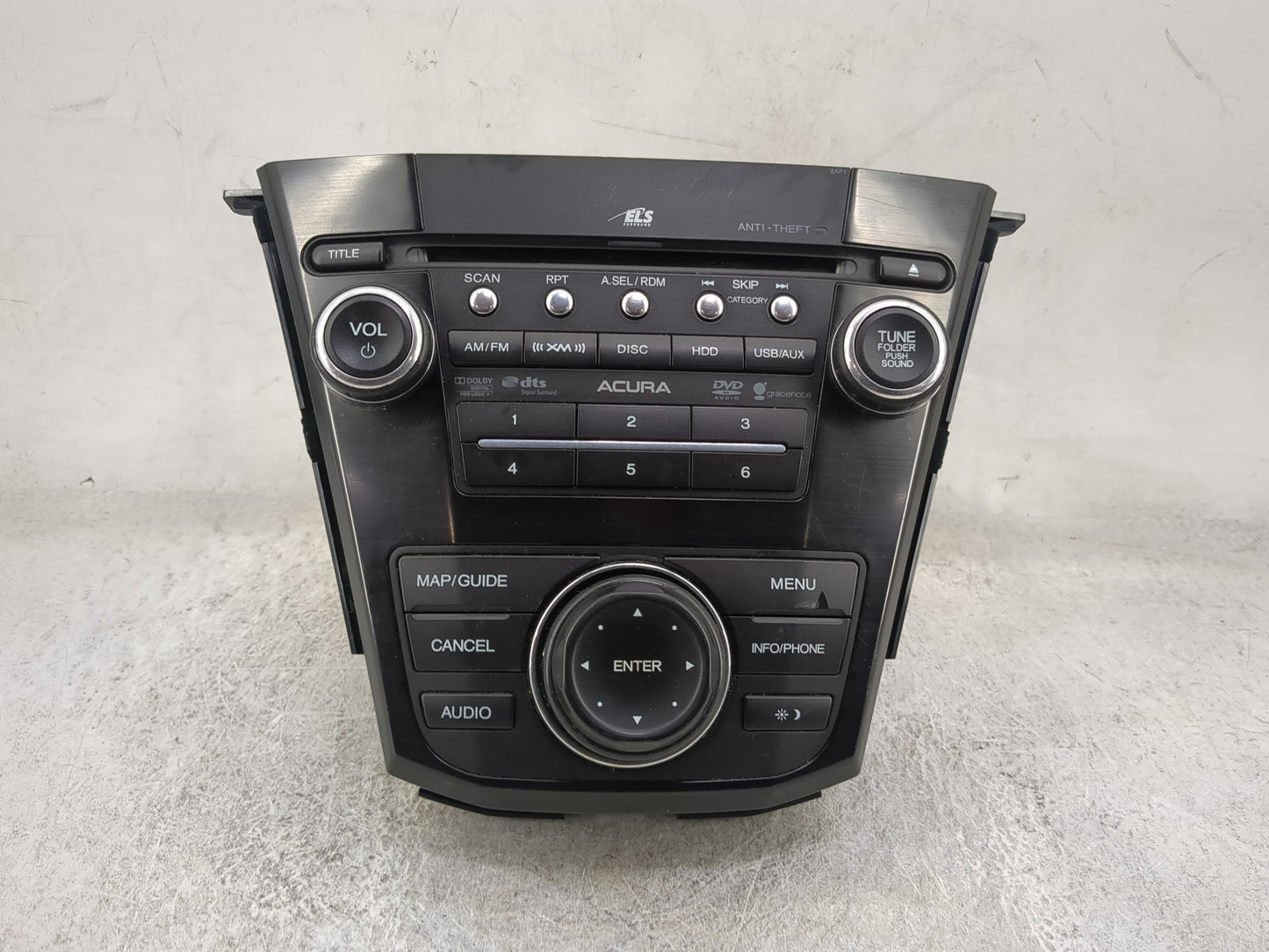 2010-2013 Acura Mdx Radio AM FM Cd Player Receiver Replacement P/N:39101-STX-A620-M1 BV7C0AO Fits Fits 2010 2011 2012 2013 O