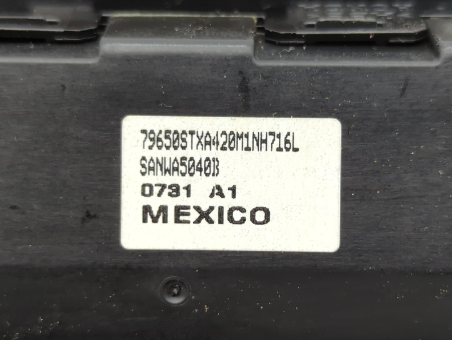 2010-2013 Acura Mdx Climate Control Module Temperature AC/Heater Replacement P/N:79650-STX-A420 Fits Fits 2010 2011 2012 201