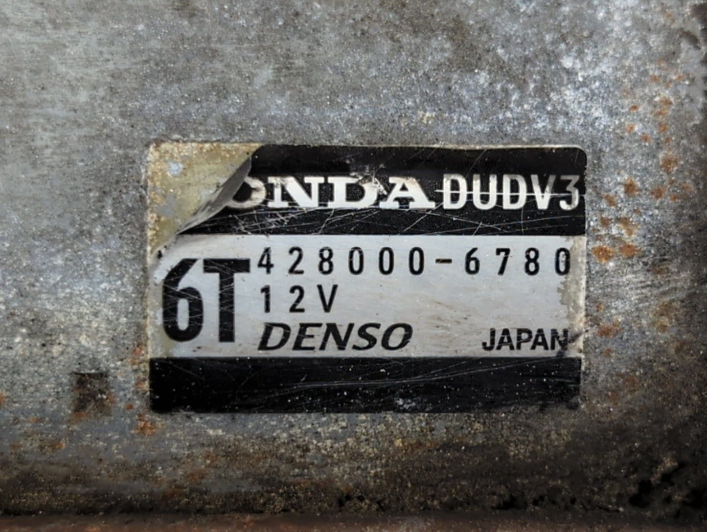 2010-2013 Acura Mdx Car Starter Motor Solenoid OEM P/N:428000-6780 Fits Fits 2010 2011 2012 2013 OEM Used Auto Parts - Oemus