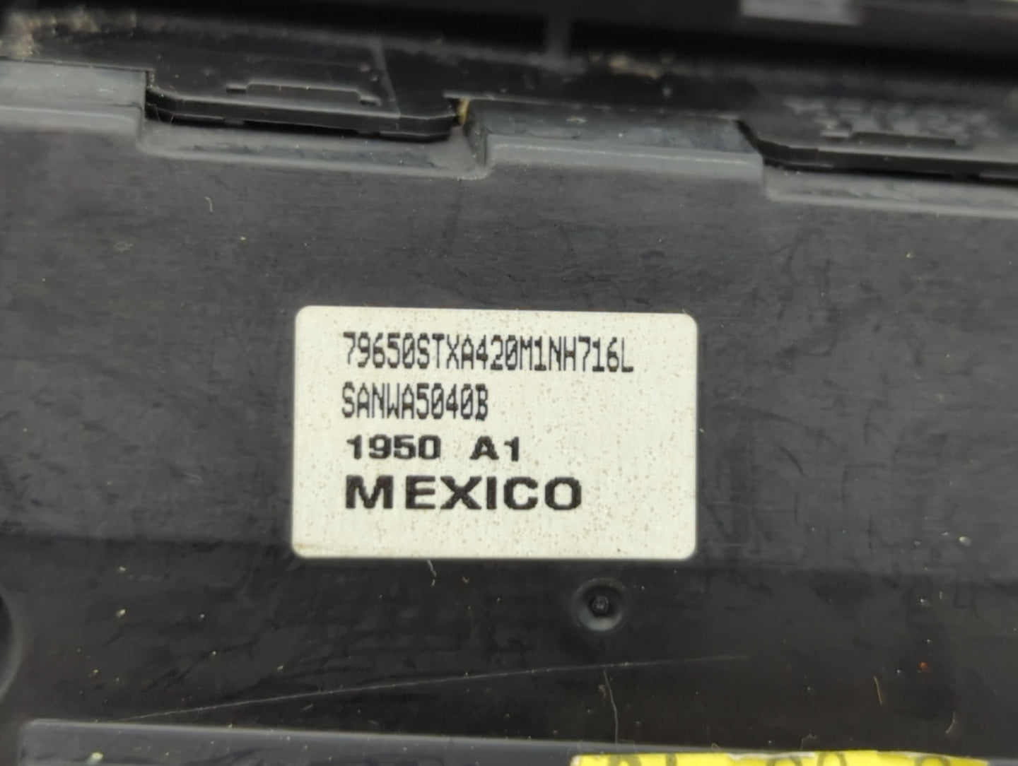 2010-2013 Acura Mdx Climate Control Module Temperature AC/Heater Replacement P/N:79650STXA420M1 Fits Fits 2010 2011 2012 201