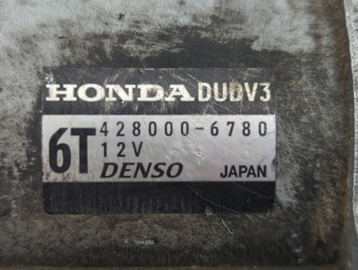 2010-2013 Acura Mdx Car Starter Motor Solenoid OEM P/N:428000-6780 Fits Fits 2010 2011 2012 2013 OEM Used Auto Parts - Oemus