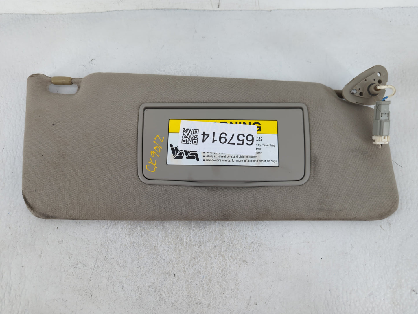 2007-2013 Acura Mdx Sun Visor Shade Replacement Passenger Right Mirror Fits Fits 2007 2008 2009 2010 2011 2012 2013 OEM Used