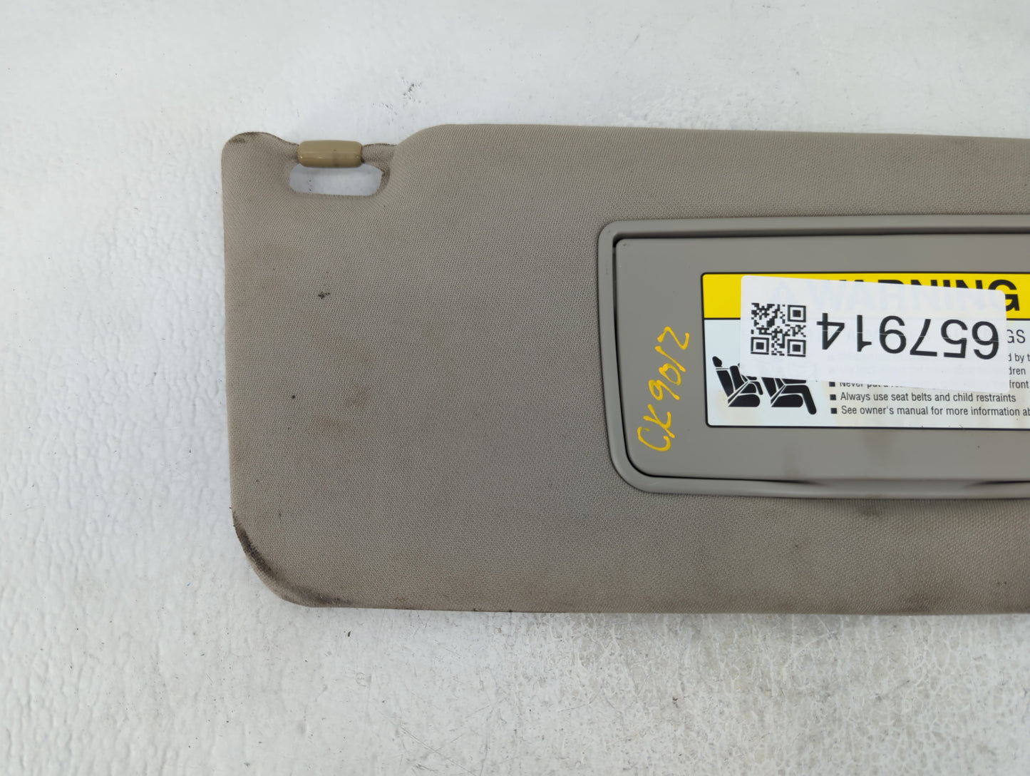 2007-2013 Acura Mdx Sun Visor Shade Replacement Passenger Right Mirror Fits Fits 2007 2008 2009 2010 2011 2012 2013 OEM Used