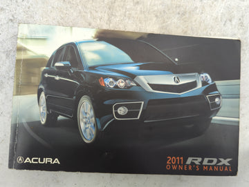 2011 Acura Rdx Owners Manual Book Guide P/N:00X31-STK-6401 31STK640 OEM Used Auto Parts - Oemusedautoparts1.com