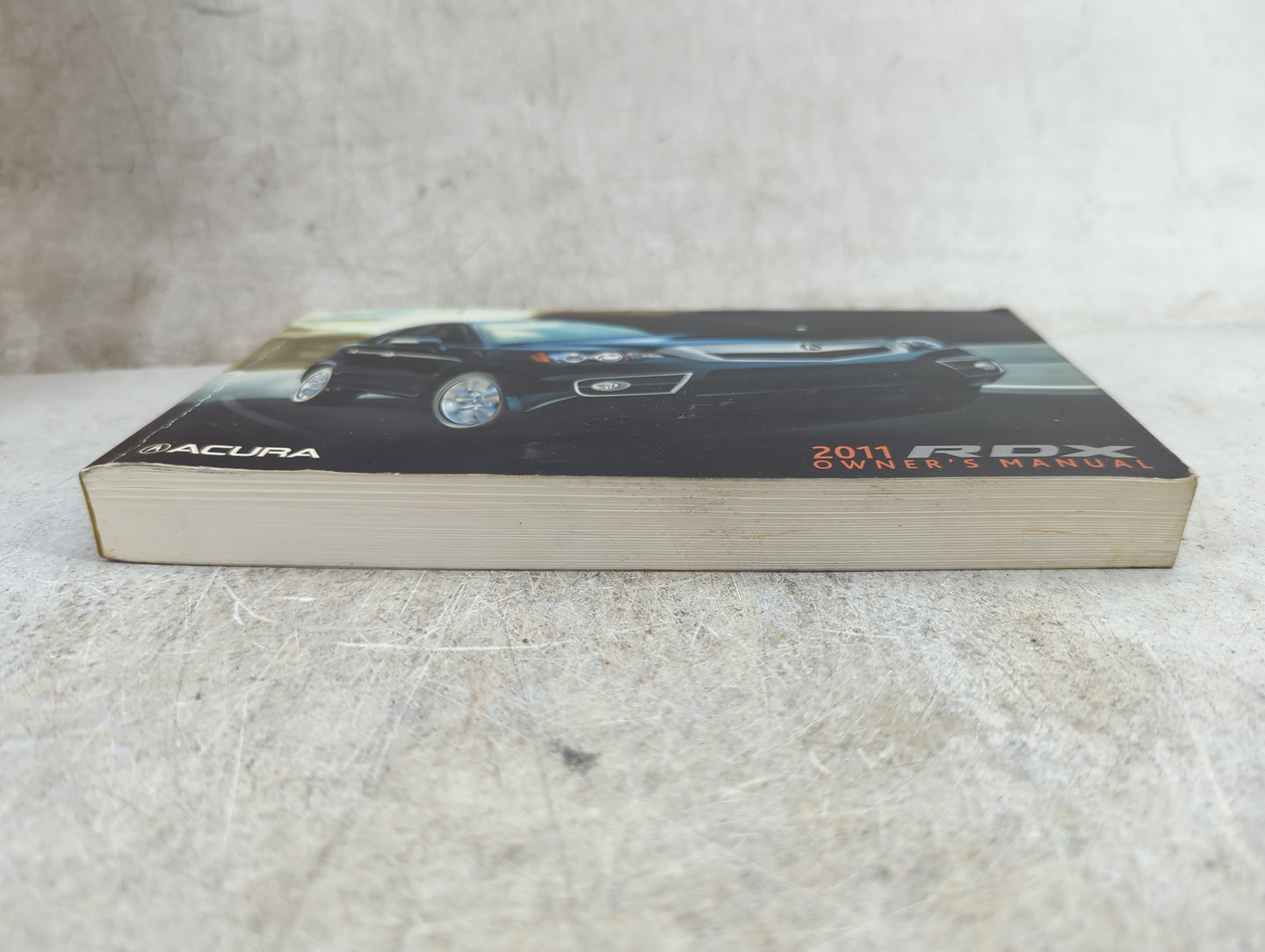 2011 Acura Rdx Owners Manual Book Guide P/N:00X31-STK-6401 31STK640 OEM Used Auto Parts - Oemusedautoparts1.com