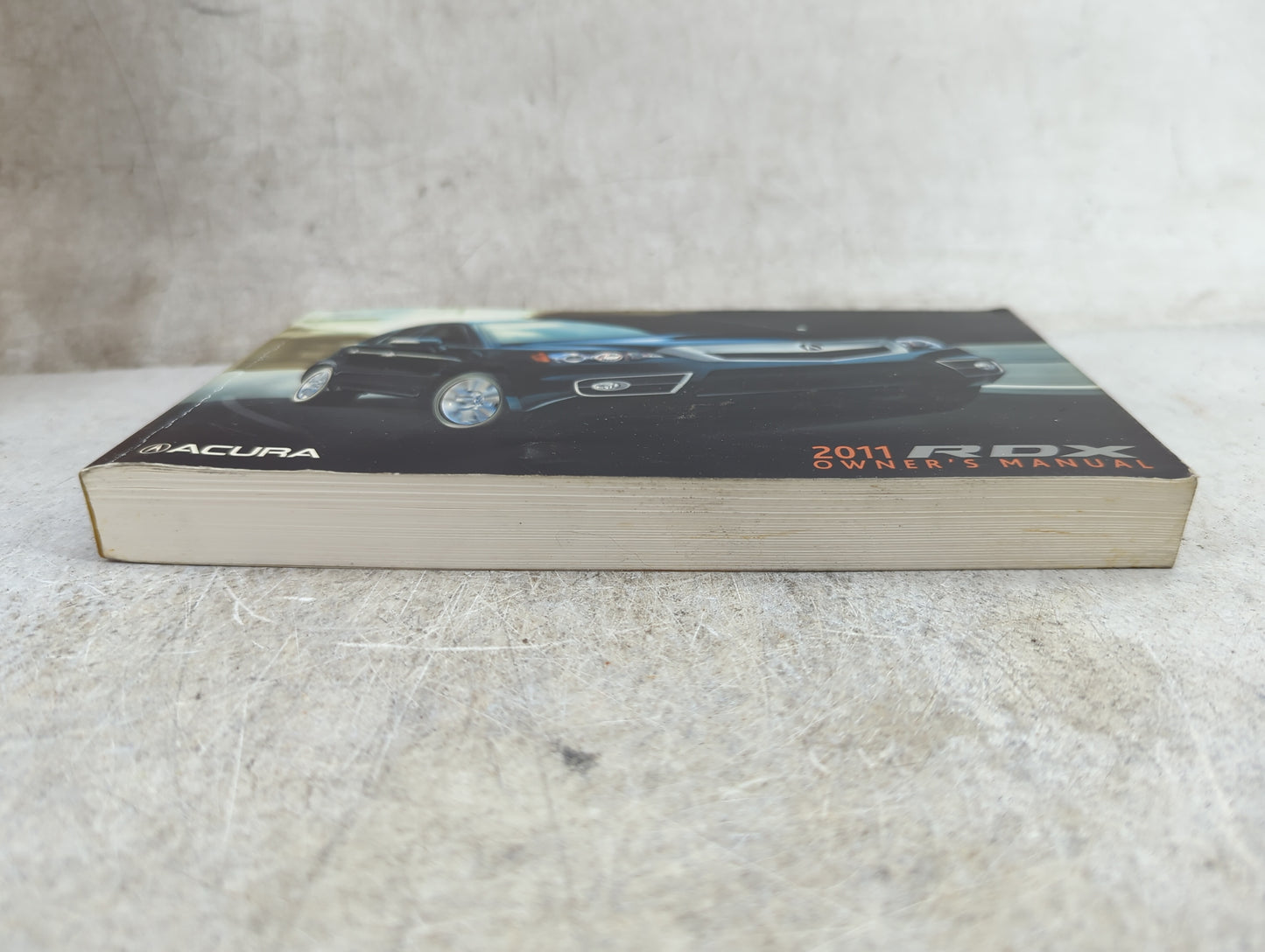 2011 Acura Rdx Owners Manual Book Guide P/N:00X31-STK-6401 31STK640 OEM Used Auto Parts - Oemusedautoparts1.com