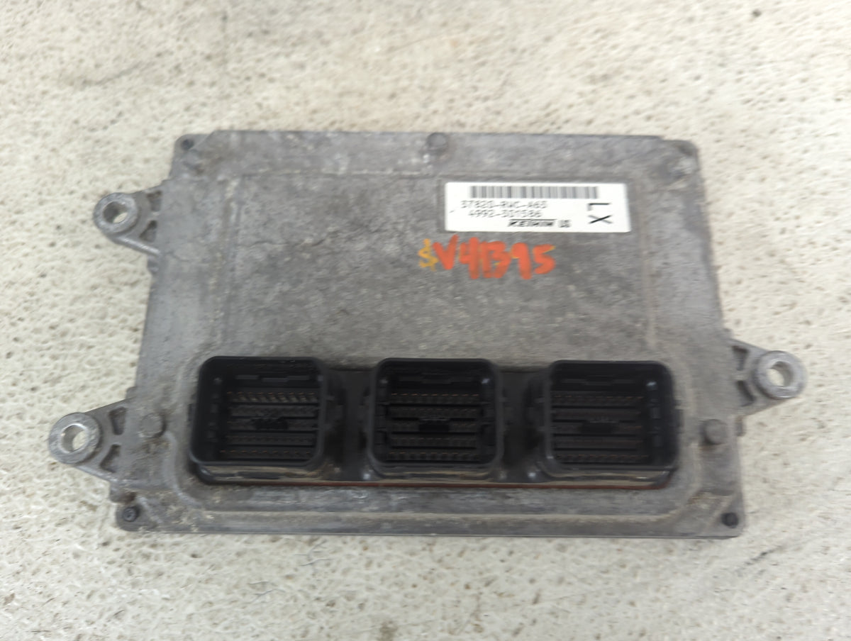 2010-2011 Acura Rdx PCM Engine Control Computer ECU ECM PCU OEM P/N:37820-RWC-A63 4992-301586 Fits Fits 2010 2011 OEM Used A