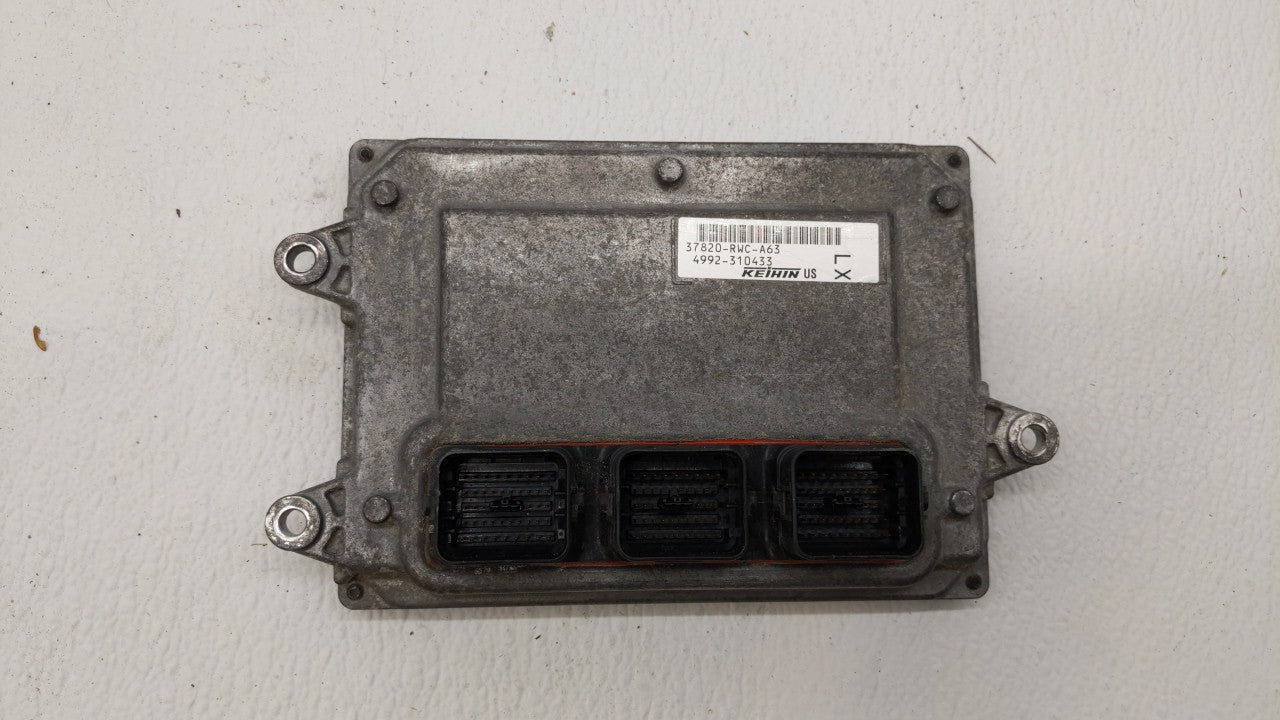 2010-2011 Acura Rdx PCM Engine Control Computer ECU ECM PCU OEM P/N:37820-RWC-A62 4992-110181, 37820-RWC-A63 Fits Fits 2010 