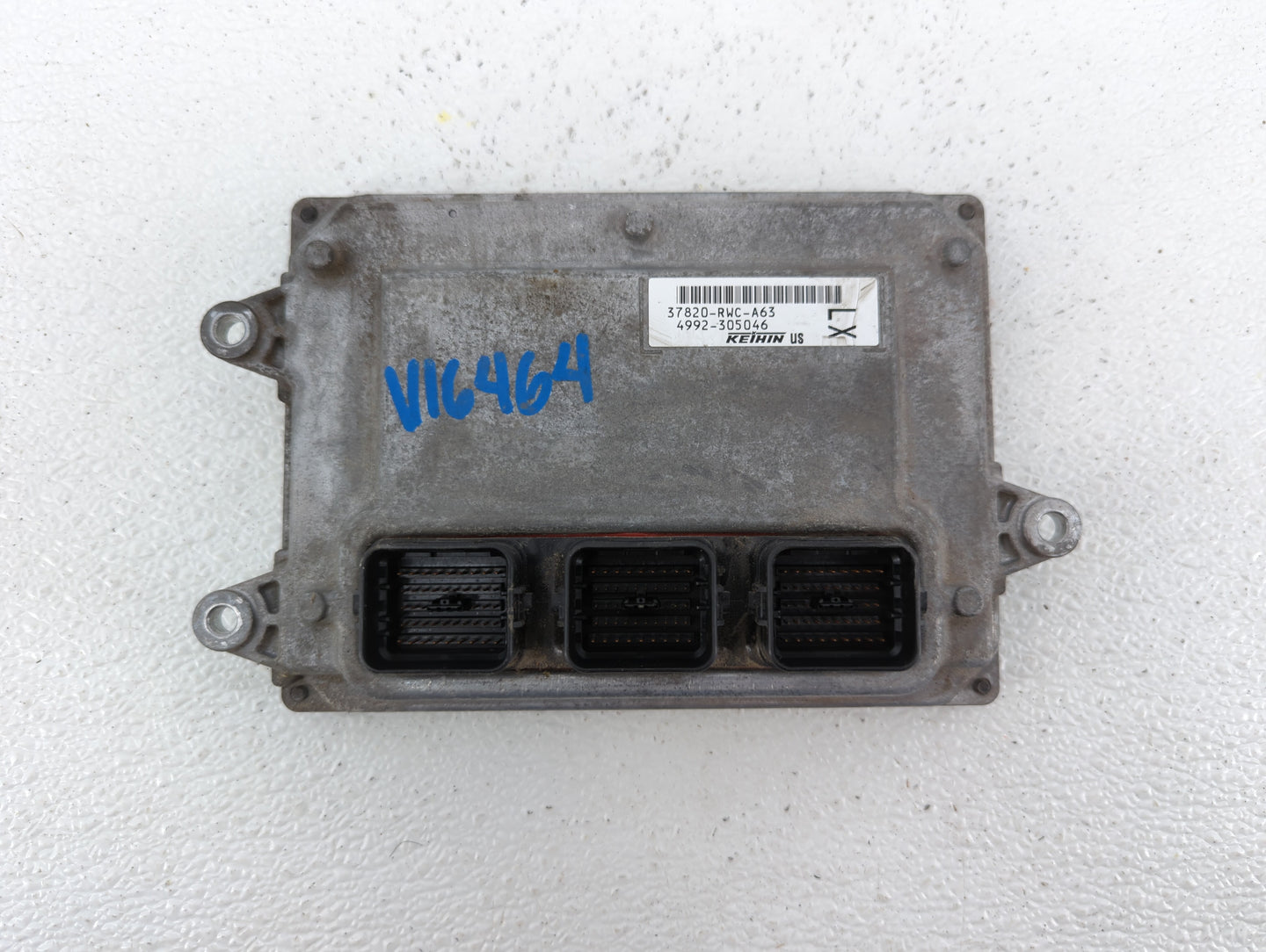 2010-2011 Acura Rdx PCM Engine Control Computer ECU ECM PCU OEM P/N:37820-RWC-A62 4992-110181, 37820-RWC-A63 Fits Fits 2010 