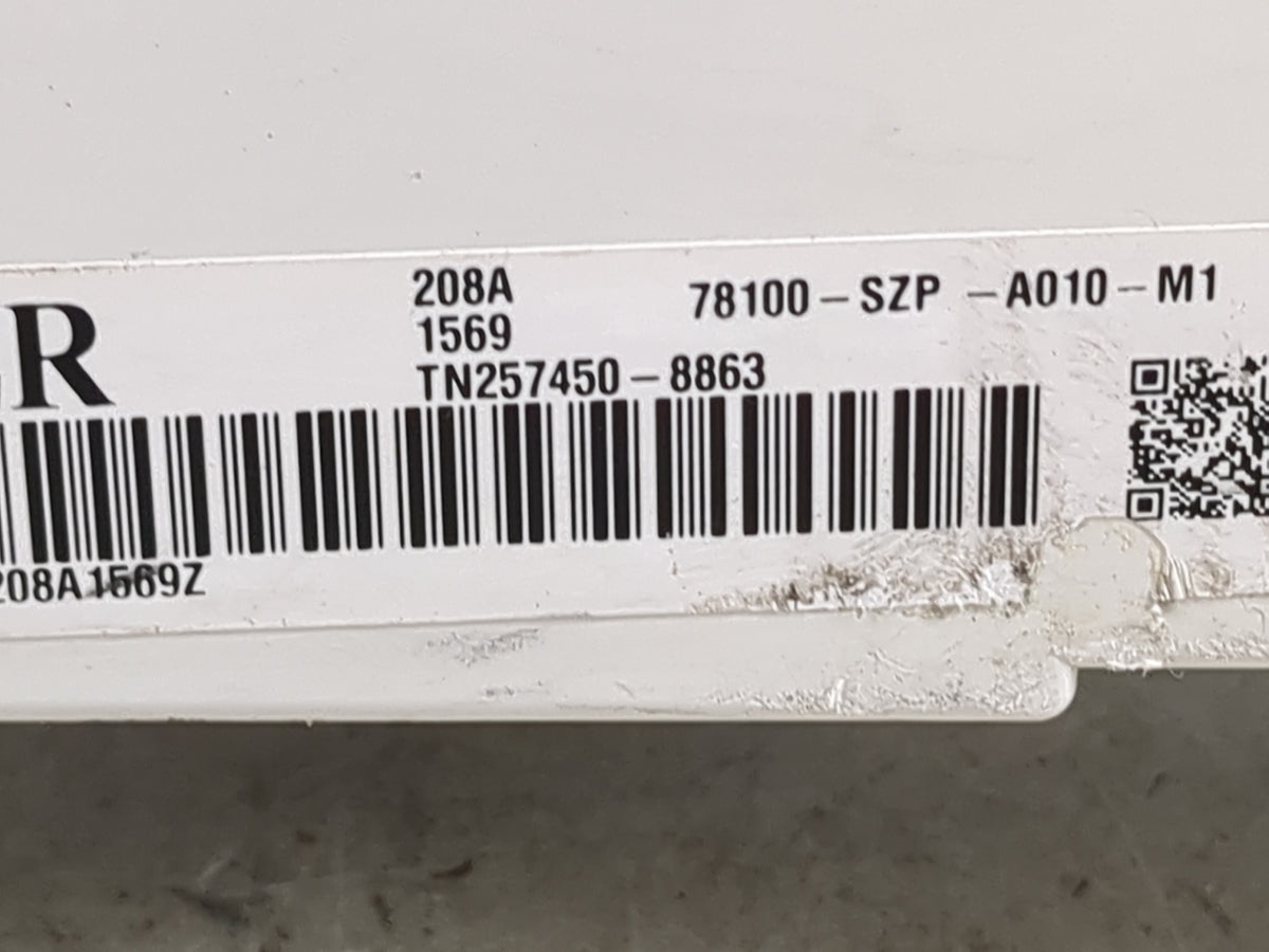 2010-2011 Acura Rdx Instrument Cluster Speedometer Gauges Miles:1K Fits Fits 2010 2011 OEM Used Auto Parts - Oemusedautopart