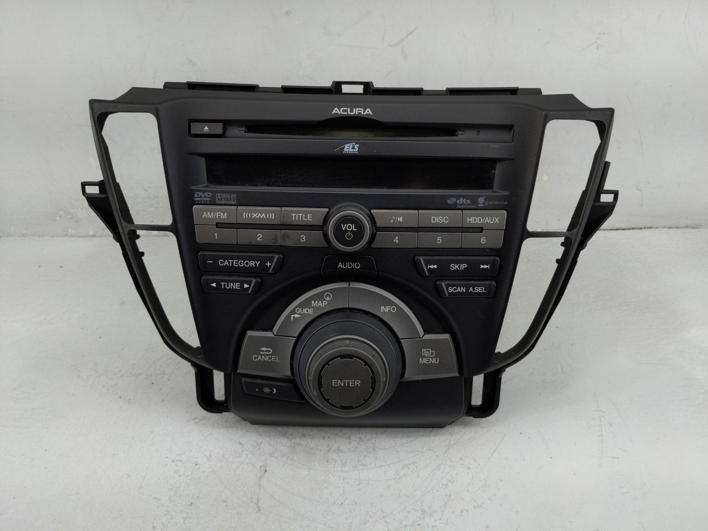 2010-2011 Acura Tl Radio AM FM Cd Player Receiver Replacement P/N:89100-TK4-A800 Fits Fits 2010 2011 OEM Used Auto Parts - O