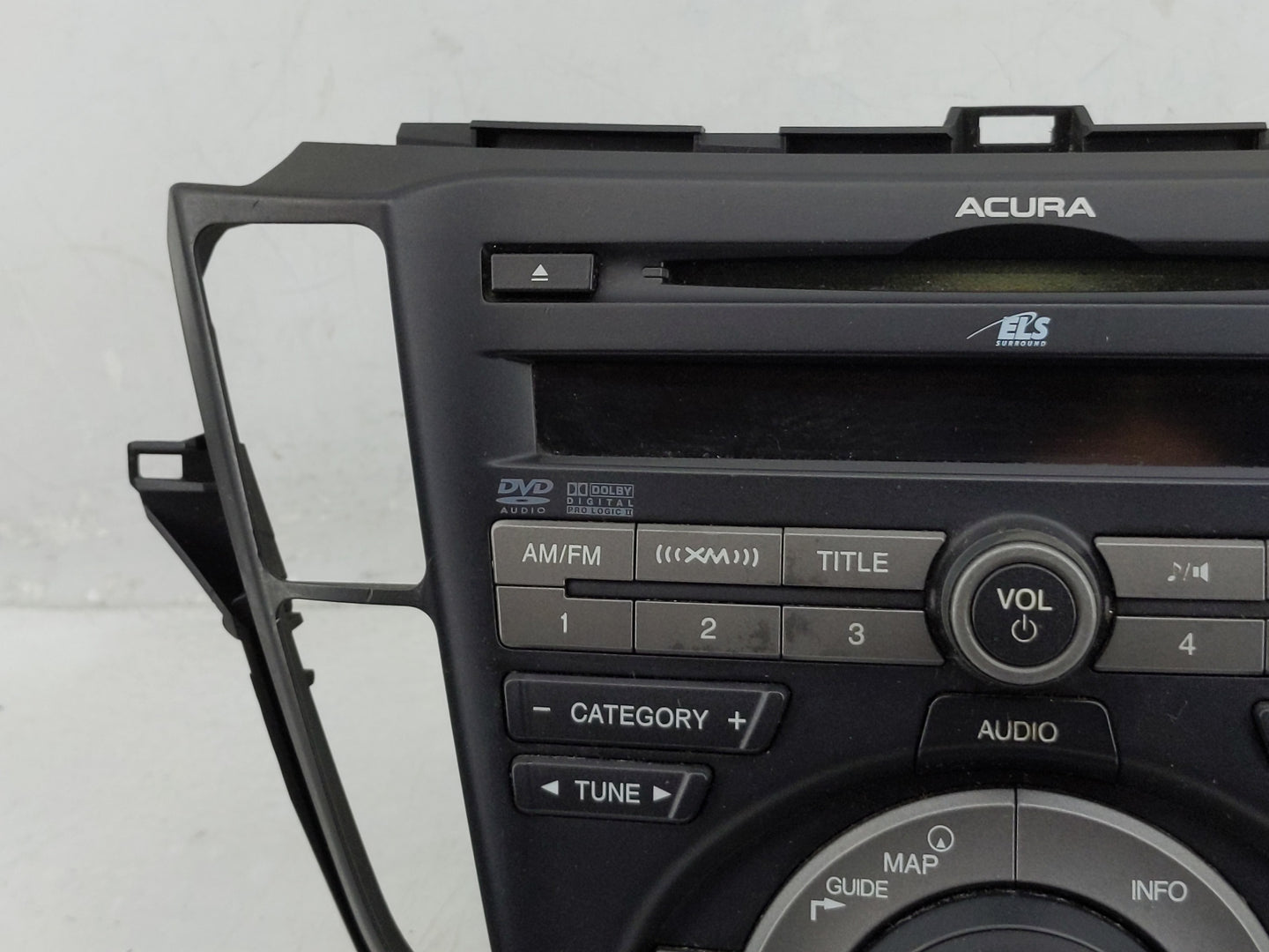 2010-2011 Acura Tl Radio AM FM Cd Player Receiver Replacement P/N:89100-TK4-A800 Fits Fits 2010 2011 OEM Used Auto Parts - O