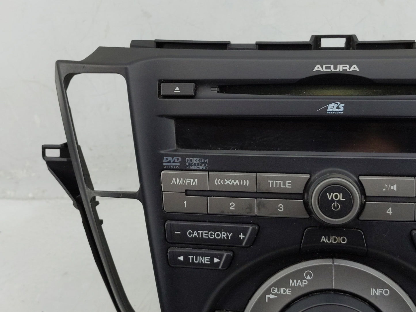 2010-2011 Acura Tl Radio AM FM Cd Player Receiver Replacement P/N:89100-TK4-A800 Fits Fits 2010 2011 OEM Used Auto Parts - O