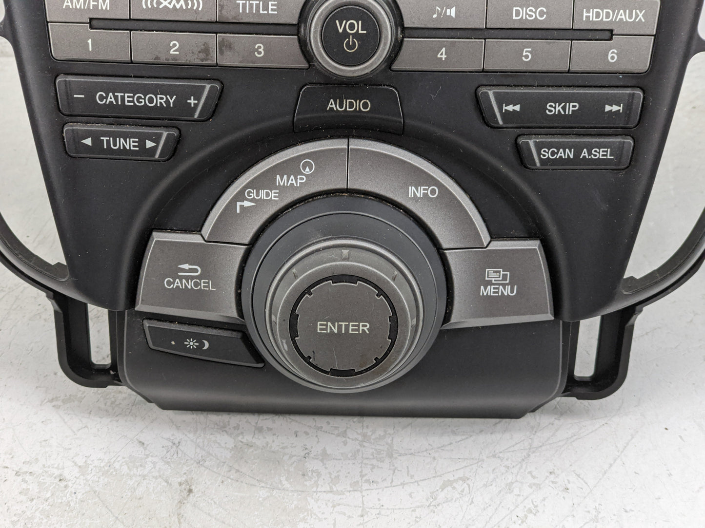 2010-2011 Acura Tl Radio AM FM Cd Player Receiver Replacement P/N:89100-TK4-A800 Fits Fits 2010 2011 OEM Used Auto Parts - O