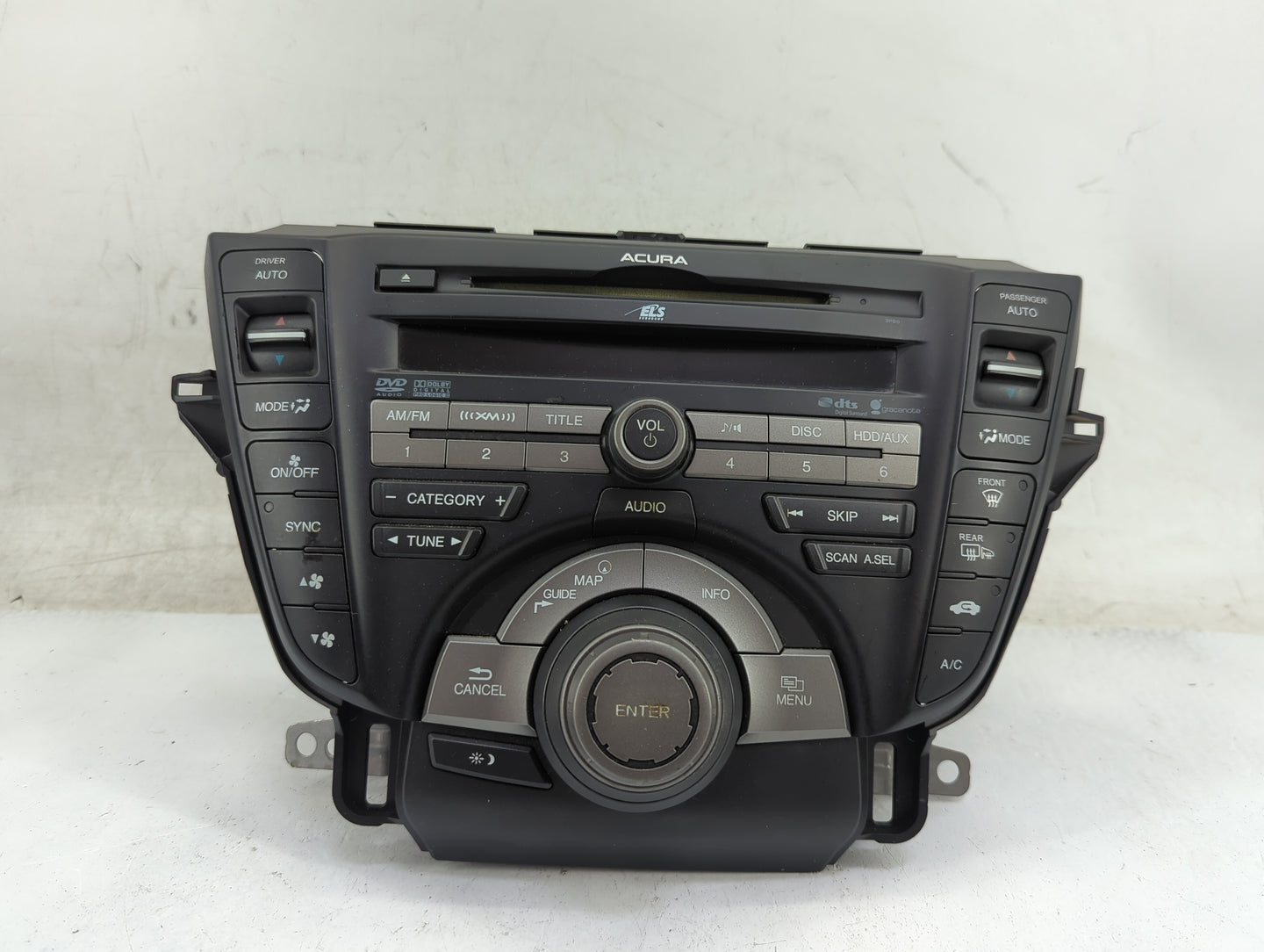 2010-2011 Acura Tl Radio AM FM Cd Player Receiver Replacement P/N:39100-TK4-A800 AVIC-T8307ZH, JIPG004717UC Fits Fits 2010 2