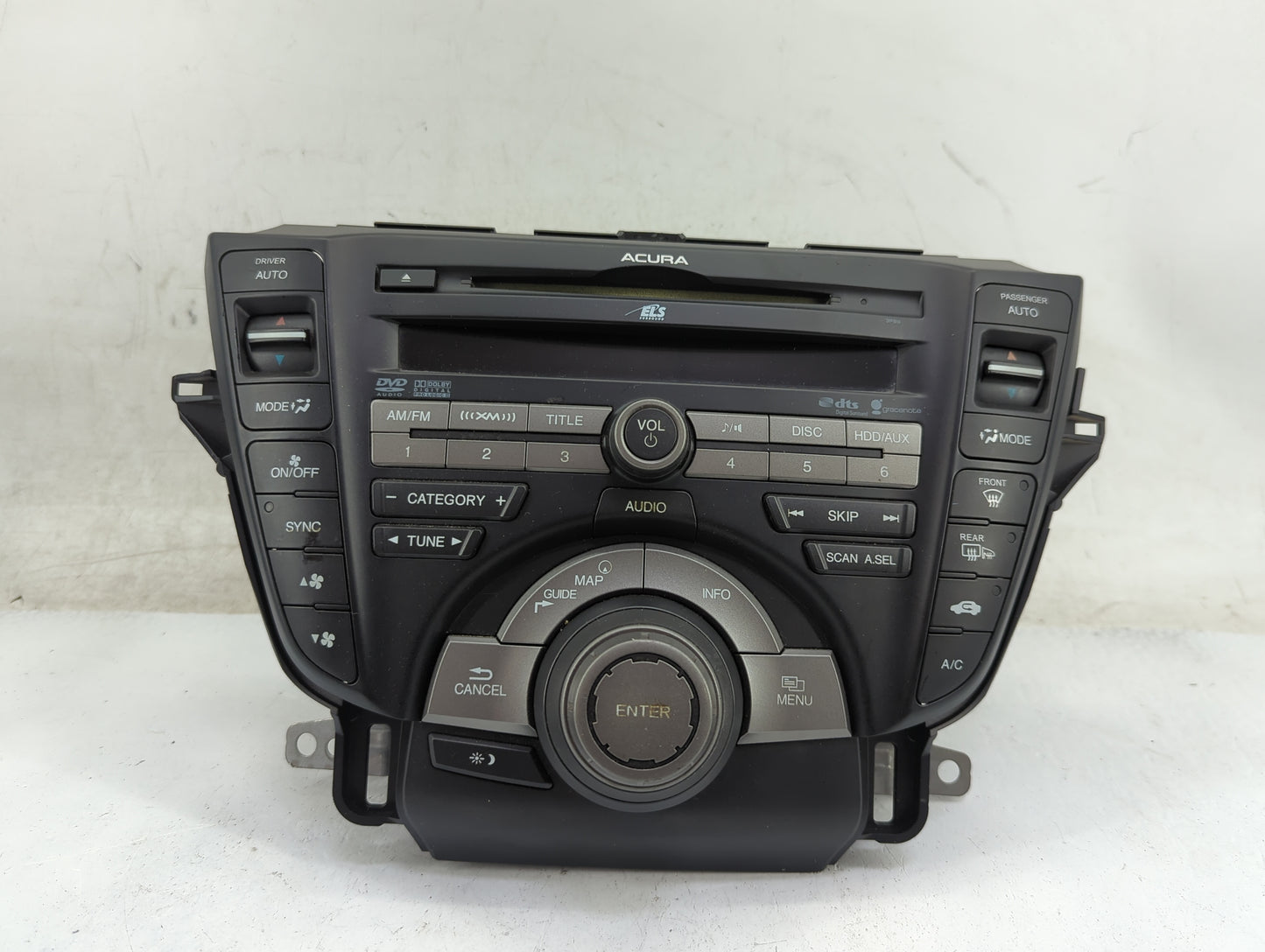 2010-2011 Acura Tl Radio AM FM Cd Player Receiver Replacement P/N:39100-TK4-A800 AVIC-T8307ZH, JIPG004717UC Fits Fits 2010 2