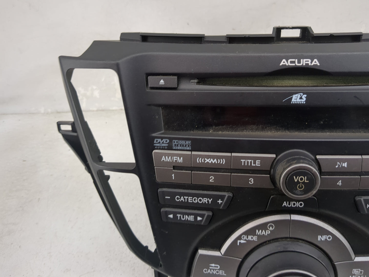 2010-2011 Acura Tl Radio AM FM Cd Player Receiver Replacement P/N:39100-TK4-A800 AVIC-7307ZH Fits Fits 2010 2011 OEM Used Au