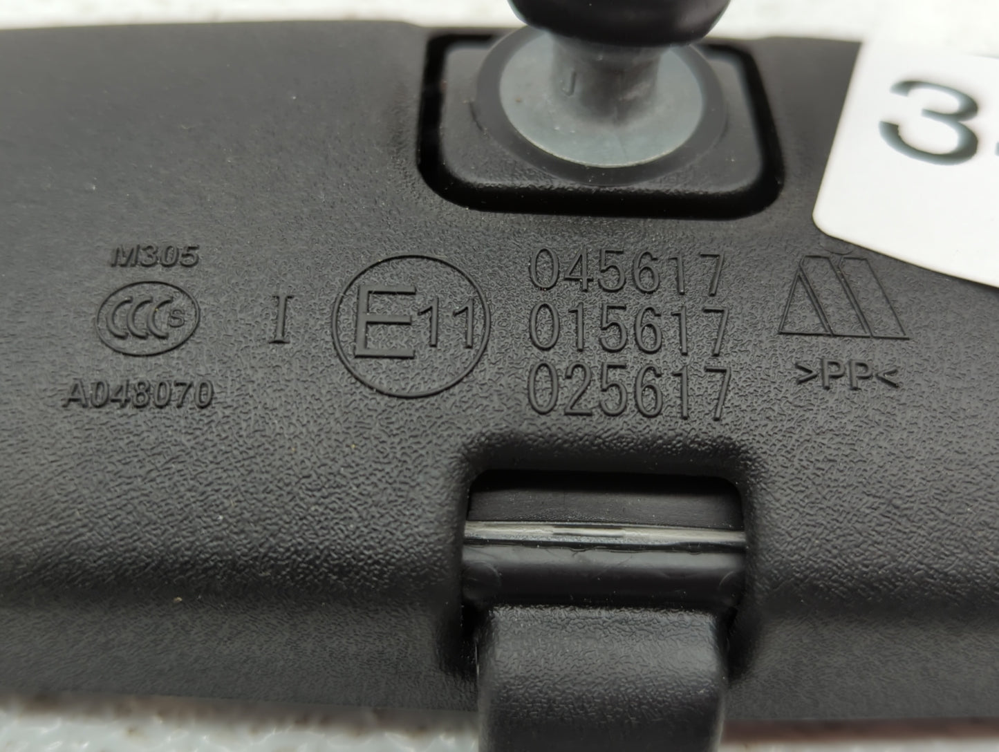 2009-2012 Acura Tl Interior Rear View Mirror Replacement OEM P/N:E11025617 E11015617 Fits OEM Used Auto Parts - Oemusedautop