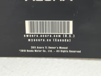 2011 Acura Tl Owners Manual Book Guide OEM Used Auto Parts - Oemusedautoparts1.com