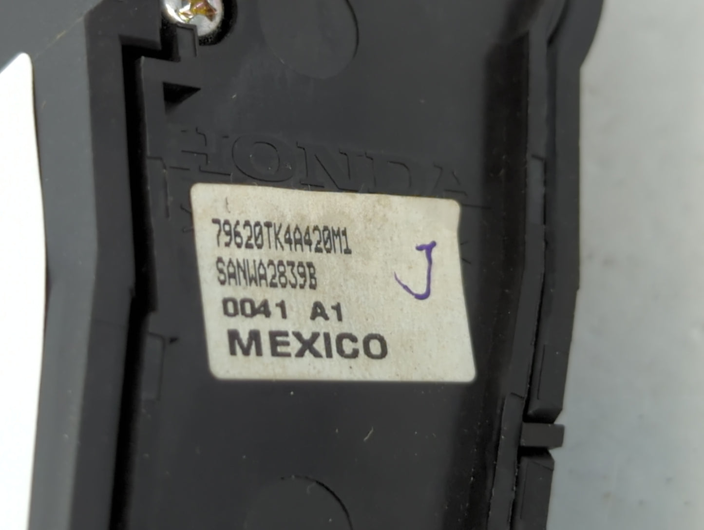 2009-2014 Acura Tl Climate Control Module Temperature AC/Heater Replacement P/N:0041 A1 SANWA2839B Fits OEM Used Auto Parts 