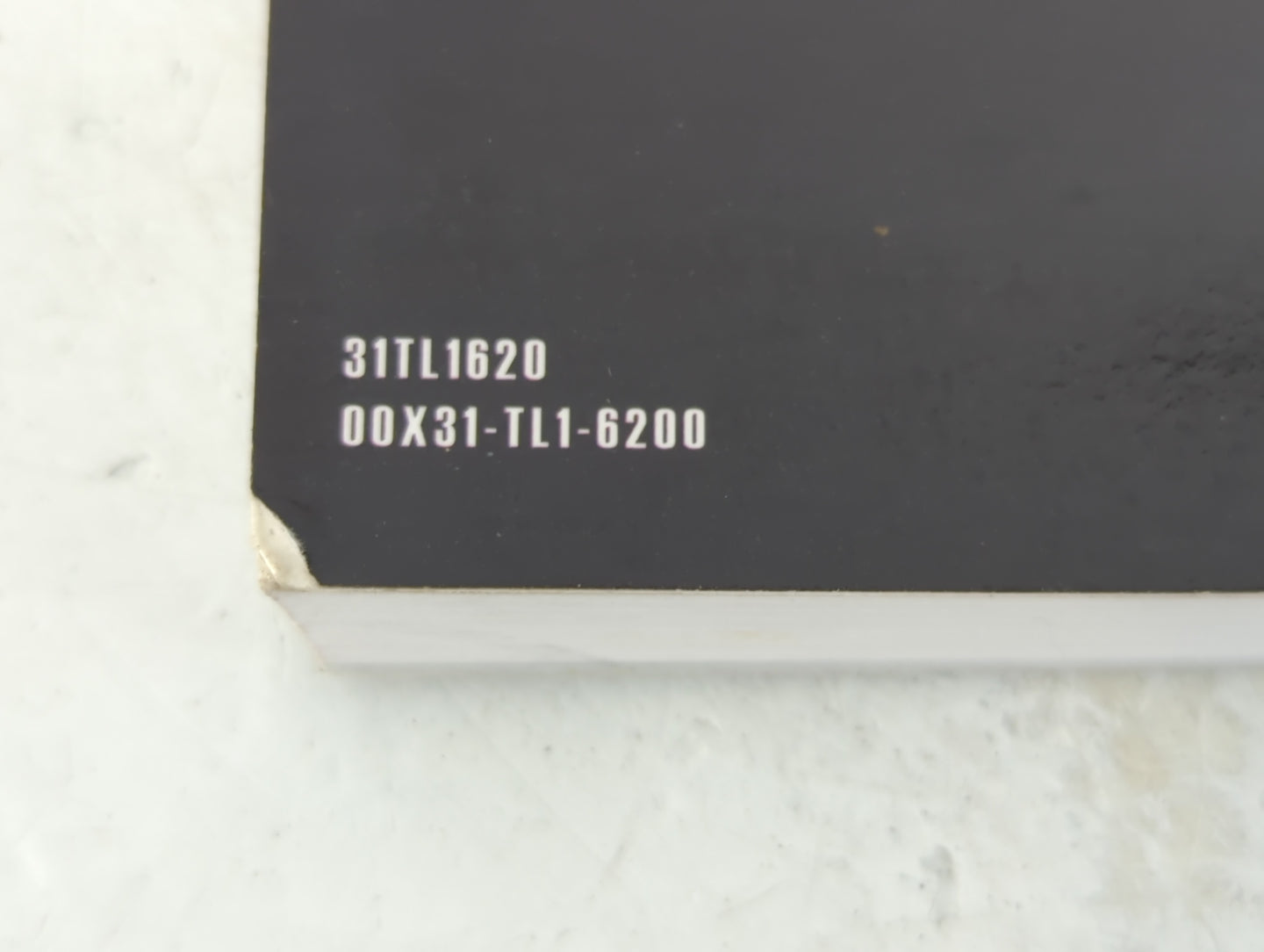 2011 Acura Tsx Owners Manual Book Guide P/N:31TL1620 00X31-TL1-6200 OEM Used Auto Parts - Oemusedautoparts1.com