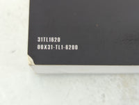 2011 Acura Tsx Owners Manual Book Guide P/N:31TL1620 00X31-TL1-6200 OEM Used Auto Parts - Oemusedautoparts1.com