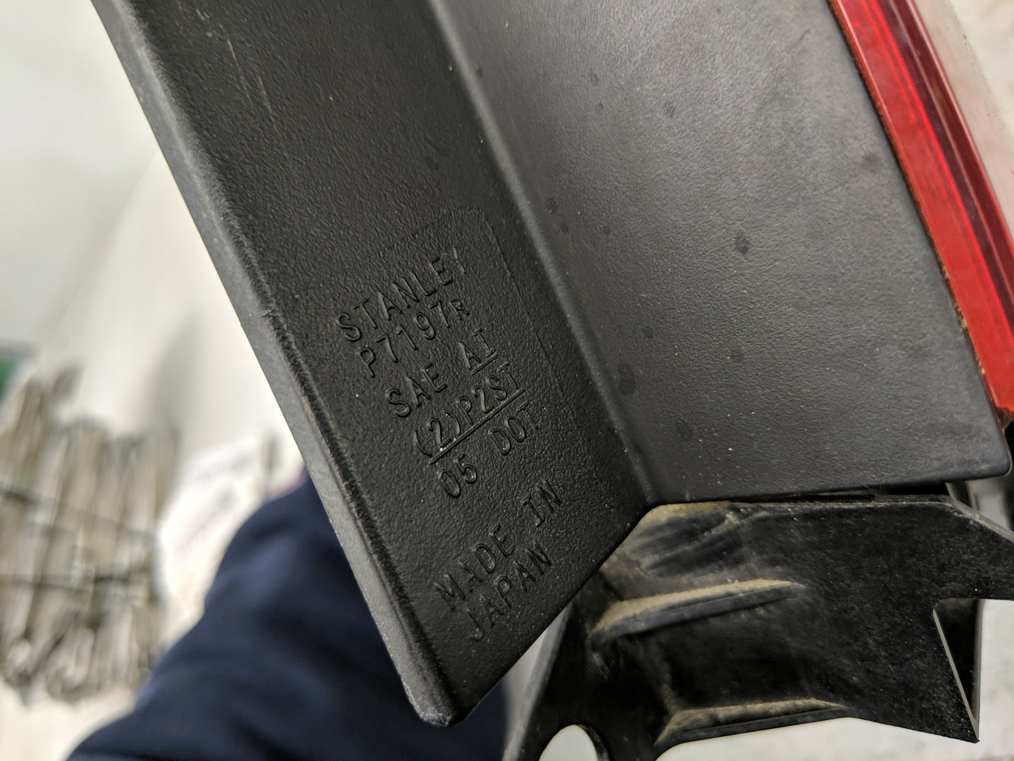 2011-2014 Acura Tsx Tail Light Assembly Passenger Right OEM Fits Fits 2011 2012 2013 2014 OEM Used Auto Parts - Oemusedautop