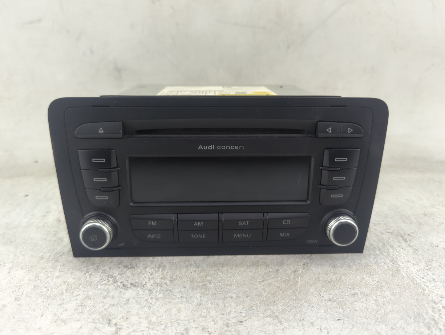 2010-2013 Audi A3 Radio AM FM Cd Player Receiver Replacement P/N:7649278380 8P0035186T Fits Fits 2010 2011 2012 2013 OEM Use