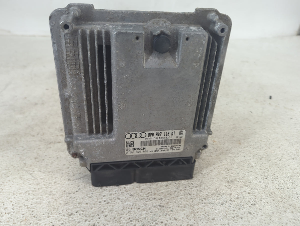 2010-2011 Audi A3 PCM Engine Control Computer ECU ECM PCU OEM P/N:8P0907115AT 8P0907115AL, 0261S05976 Fits Fits 2010 2011 OE