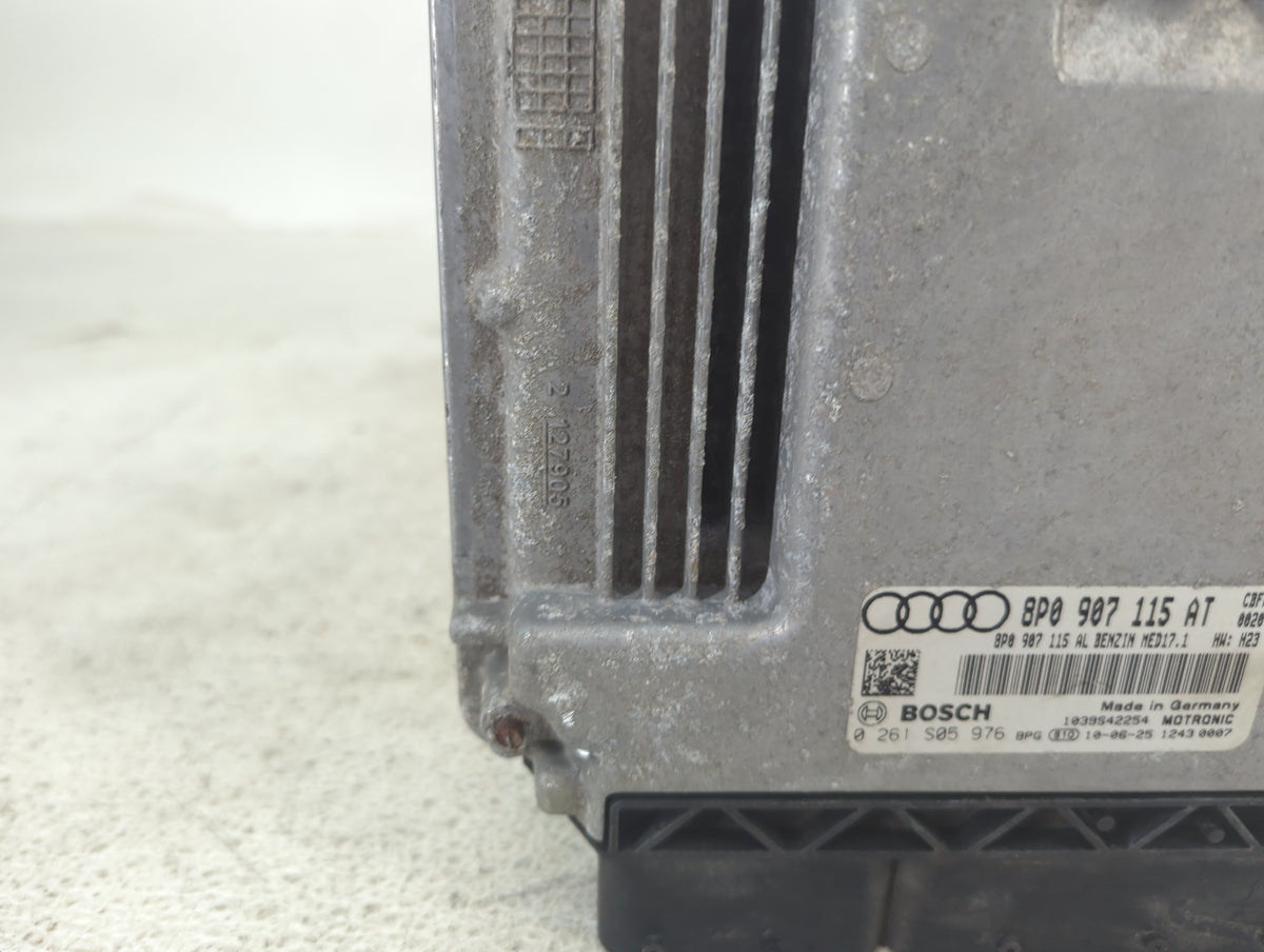 2010-2011 Audi A3 PCM Engine Control Computer ECU ECM PCU OEM P/N:8P0907115AT 8P0907115AL, 0261S05976 Fits Fits 2010 2011 OE