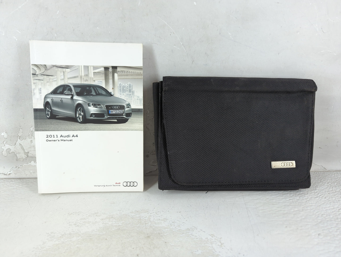 2011 Audi A4 Owners Manual Book Guide P/N:112 561 8K2 OEM Used Auto Parts - Oemusedautoparts1.com