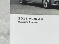 2011 Audi A4 Owners Manual Book Guide P/N:112 561 8K2 OEM Used Auto Parts - Oemusedautoparts1.com