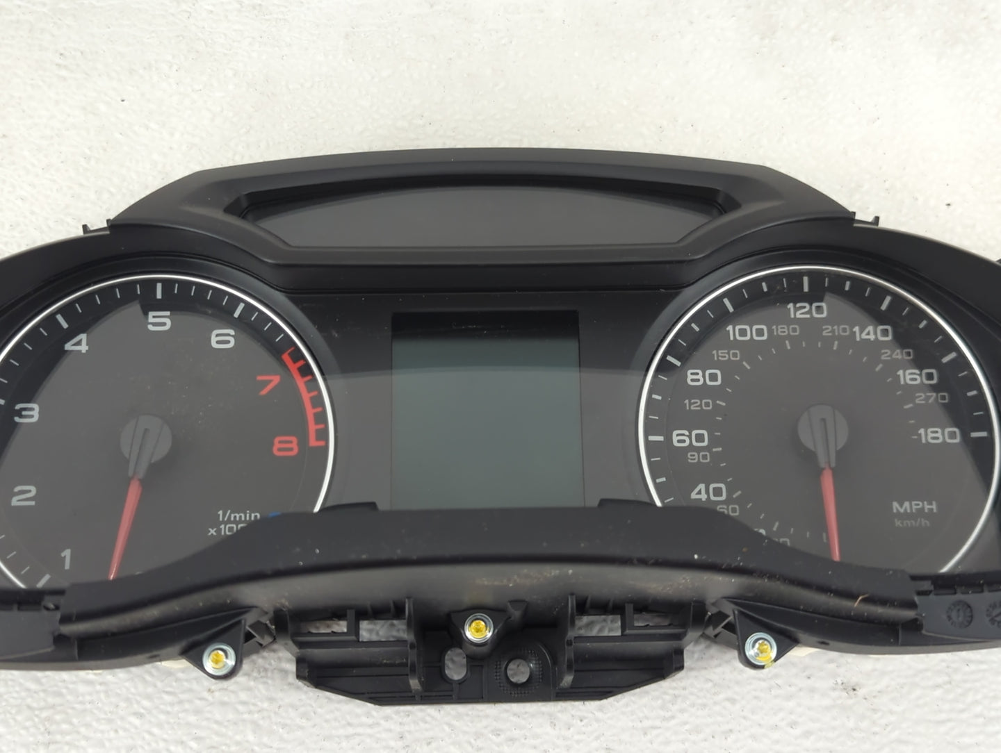 2010-2012 Audi A4 Instrument Cluster Speedometer Gauges P/N:8K0 920 950 H Fits Fits 2010 2011 2012 OEM Used Auto Parts - Oem